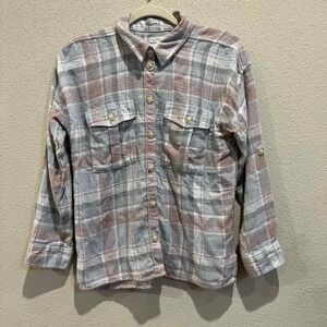 American Eagle Outfitters Plaid Flannel Shirt Womens XS Bella Swan Core Twilight